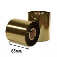 Риббон Золото/Серебро RESIN RTxU 65х300х25 (ширина х длина х втулка) OUT/IN