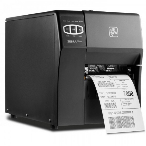 Принтер печати этикеток ZEBRA ZT220, 203 dpi, TT, 104 мм